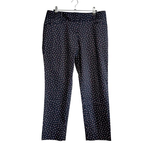 The Limited & Cynthia Rowley Printed Ankle Length Pants NWT & NWOT Size 8 - Picture 1 of 14